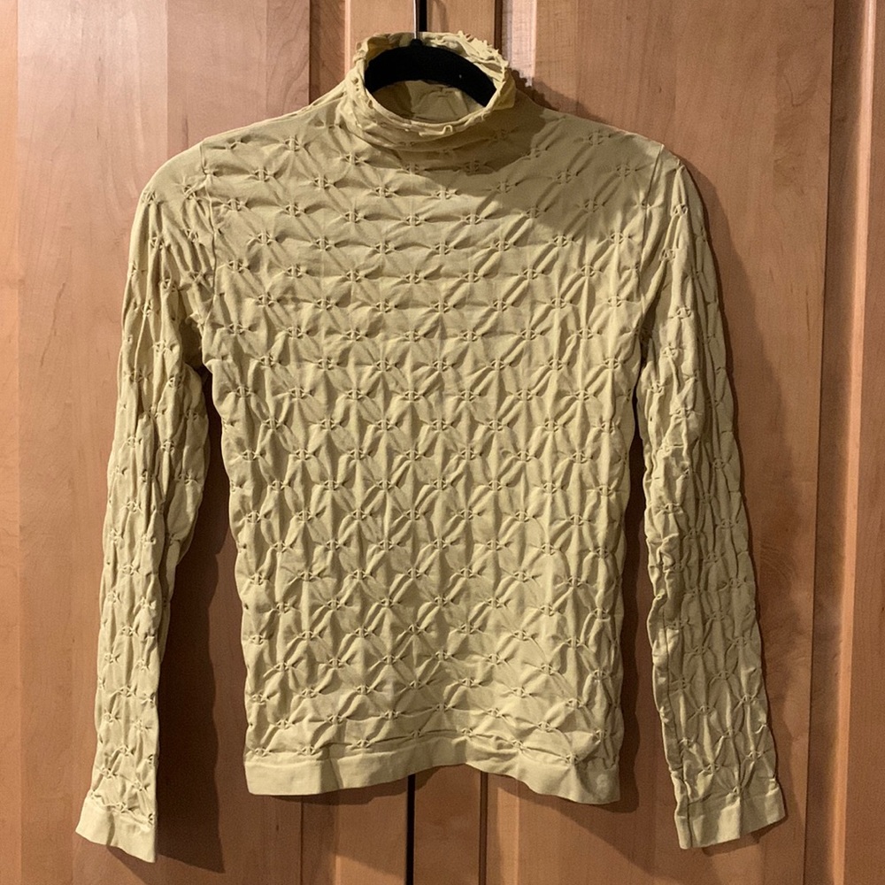 Vintage mock neck top from the 90s